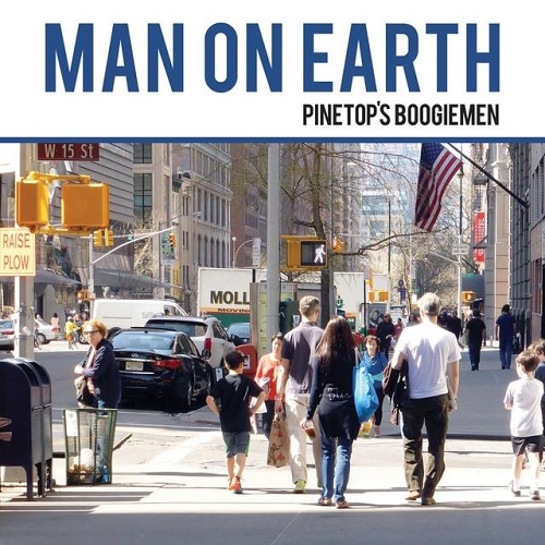 Pinetop's Boogiemen - Man On Moon / Man On Earth (2 EPs) (2016)