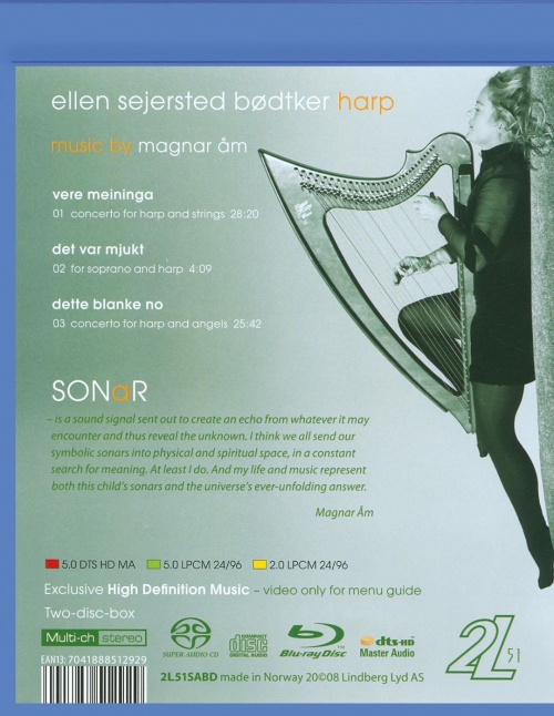Ellen Sejersted Bødtker - Sonar (2009) {Blu-Ray Audio}