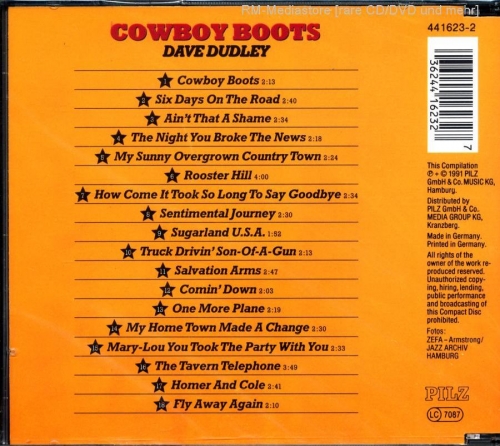 Dave Dudley - Cowboy Boots (Reissue) (1991)