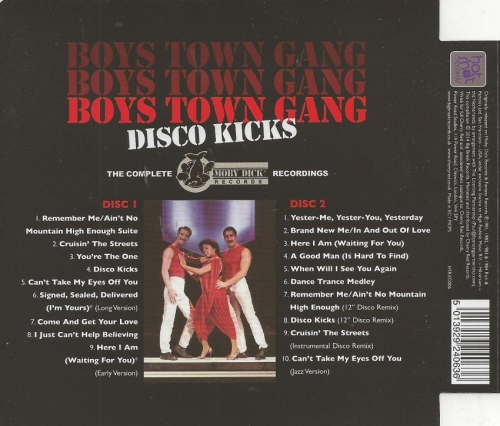 Boys Town Gang - Disco Kicks: The Complete Moby Dick Records Recordings (2014)