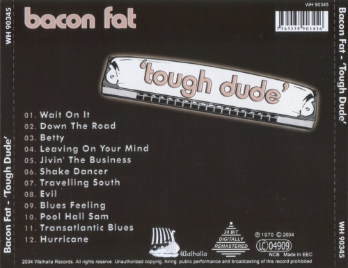 Bacon Fat - Tough Dude (Remastered, Reissue) (1971/2004)