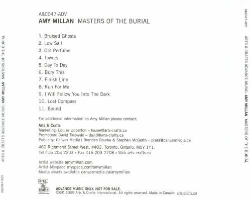 Amy Millan - Masters Of The Burial (2009)