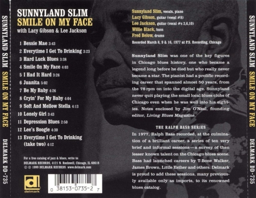 Sunnyland Slim - Smile On My Face (1999)