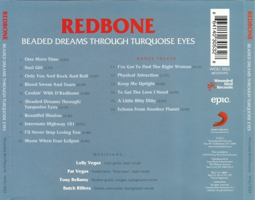 Redbone - Beaded Dreams Through Turquoise Eyes (Remastered, Expanded Edition) (1974/2013)