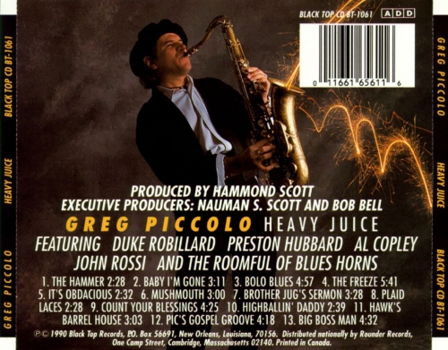 Greg Piccolo - Heavy Juice (1990)