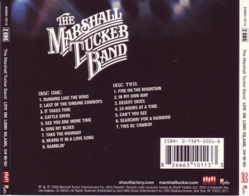 The Marshall Tucker Band - Live On Long Island 04-18-80 (2006)