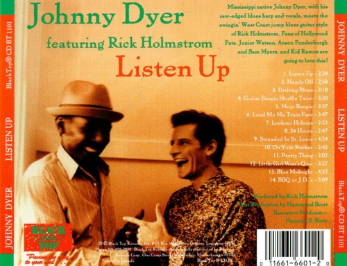 Johnny Dyer feat. Rick Holmstrom - Listen Up (1994)