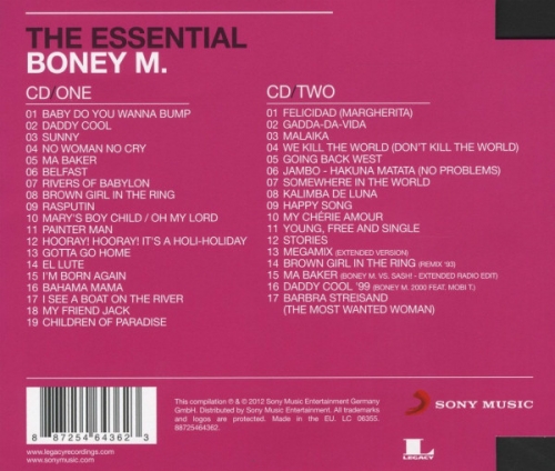 Boney M. ‎– The Essential Boney M. (2012)