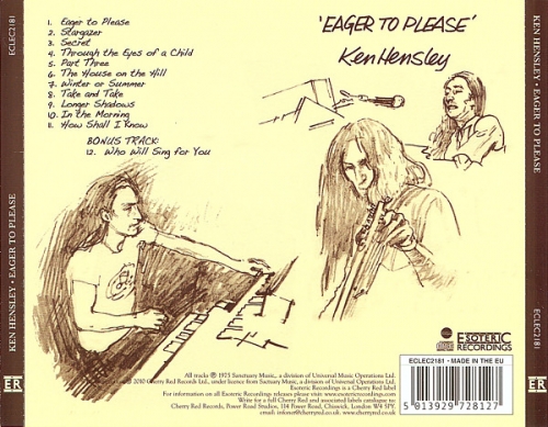 Ken Hensley - Eager To Please (Remastered) (1975/2010)