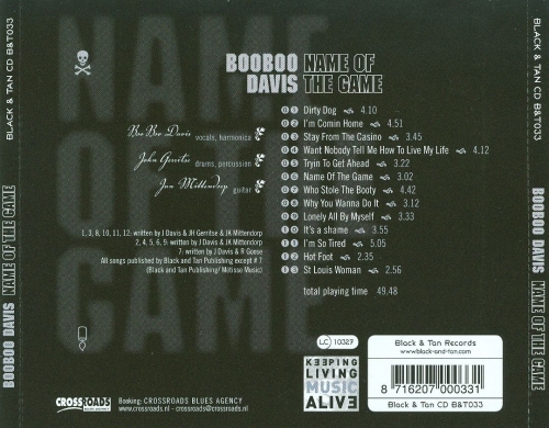 Boo Boo Davis - Name Of The Game (2008)