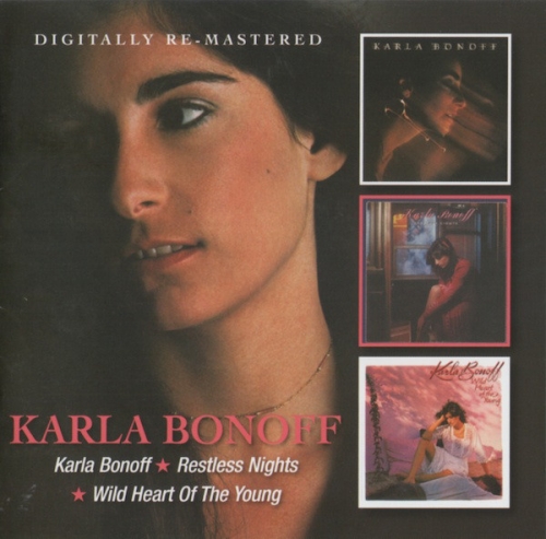 Karla Bonoff ‎– Karla Bonoff / Restless Nights / Wild Heart Of The Young (2013)