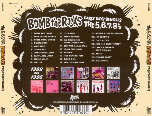 The 5.6.7.8's - Bomb The Rocks: Early Days Singles (2003)