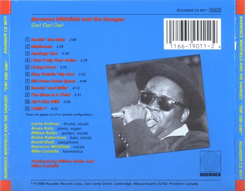 Barrence Whitfield & The Savages - Ow! Ow! Ow! (1987)