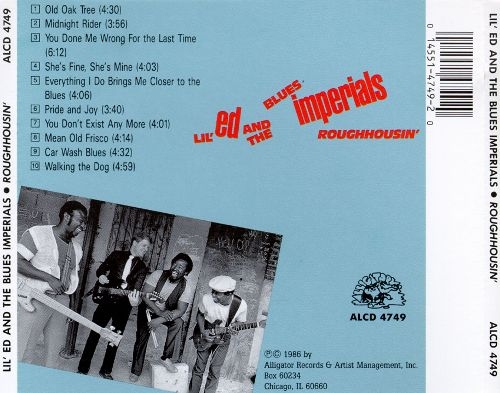 Lil' Ed And The Blues Imperials ‎– Roughhousin' (1986)