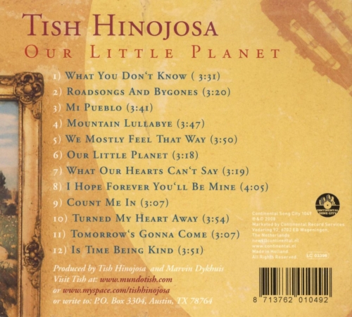 Tish Hinojosa - Our Little Planet (2008)