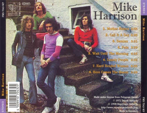Mike Harrison - Mike Harrison (Reissue) (1971)