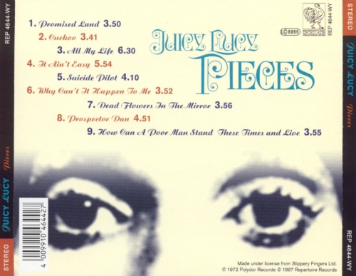 Juicy Lucy - Pieces (Reissue) (1972/1997)