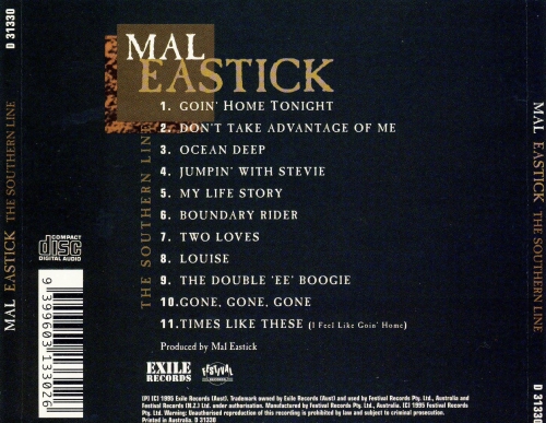 Mal Eastick - The Southern Line (1995)