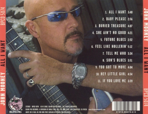 John Mooney - All I Want (2002)