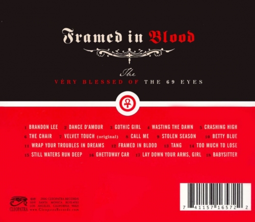 The 69 Eyes ‎– Framed In Blood: The Very Blessed Of The 69 Eyes (2003)