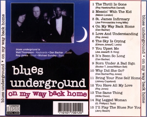 Blues Underground - On My Way Back Home (1995)