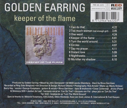 Golden Earring - Keeper of the Flame (Reissue) (1989/2001)