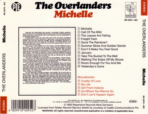 The Overlanders - Michelle (Reissue) (1990)