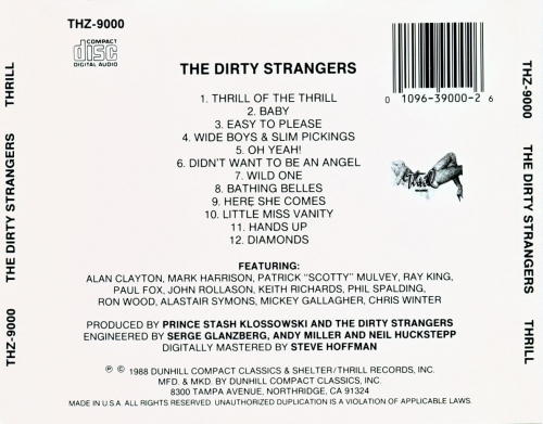 The Dirty Strangers - The Dirty Strangers (1988)