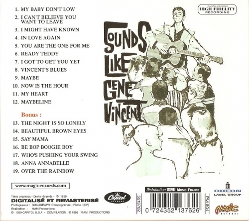 Gene Vincent - Sounds Like Gene Vincent (Remastered) (1959/1999)