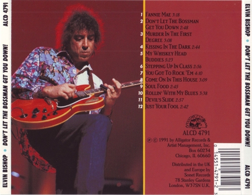 Elvin Bishop - Don't Let The Bossman Get You Down! (1991)