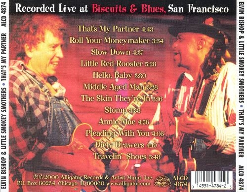 Elvin Bishop & Little Smokey Smothers - That's My Partner! (2000) CDRip