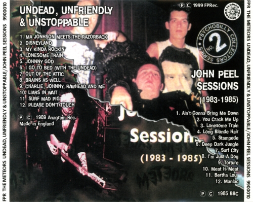 The Meteors - Undead, Unfriendly & Unstoppable - John Peel Session (1983-85) (Reissue) (1999)