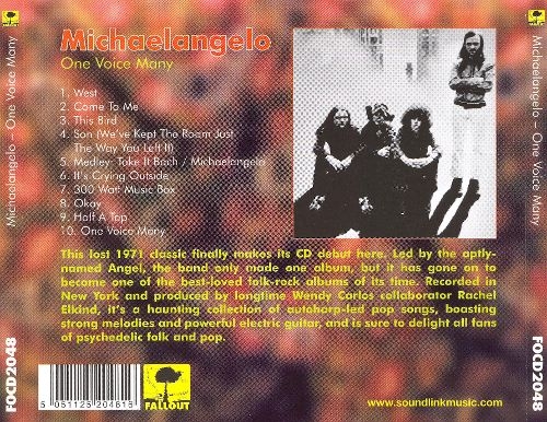 Michaelangelo - One Voice Many (Reissue) (1971/2007)