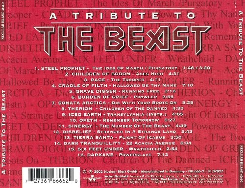 Various Artist ‎– A Tribute To The Beast (2002)