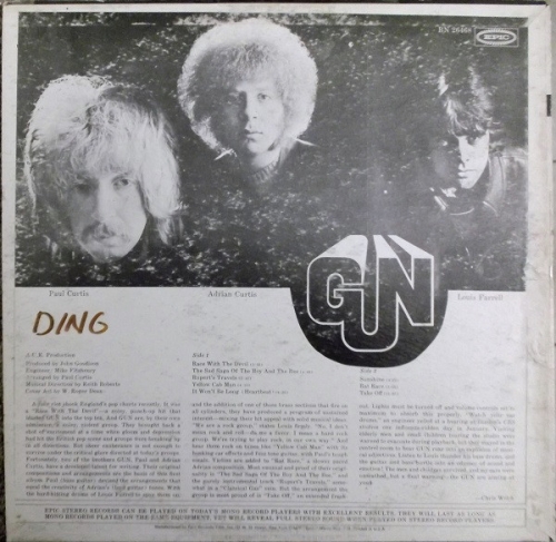 The Gun ‎– Gun (1968) Vinyl