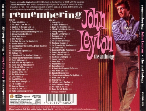 John Leyton - Remembering John Leyton - The Anthology (Reissue) (2008)