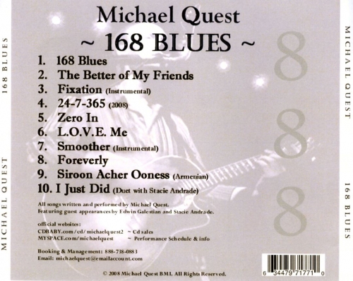 Michael Quest - 168 Blues (2008)