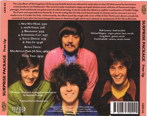 The Surprise Package - Free Up (Reissue, Remastered) (1969/2011)