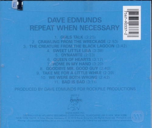 Dave Edmunds - Repeat When Necessary (Reissue) (1979/1991)