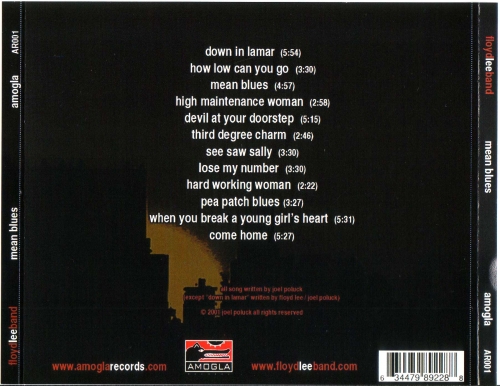 Floyd Lee Band - Mean Blues (2001/2008)