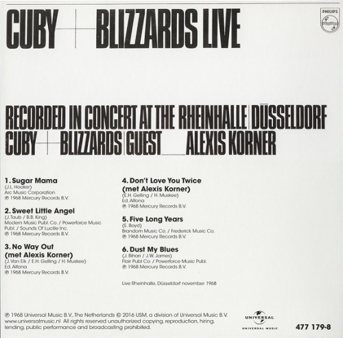 Cuby + Blizzards - Live (Reissue) (1968/2016)