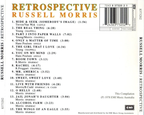 Russell Morris - Retrospective (Reissue) (1978/2004)