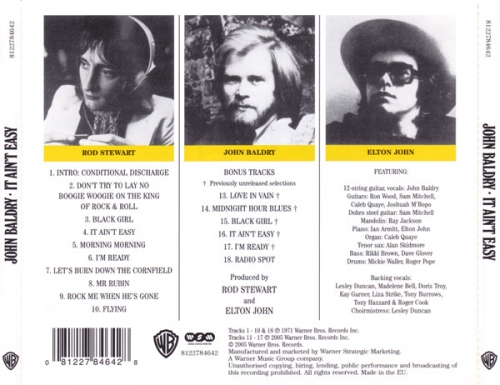 John Baldry - It Ain't Easy (Expanded Edition) (2005) Lossless