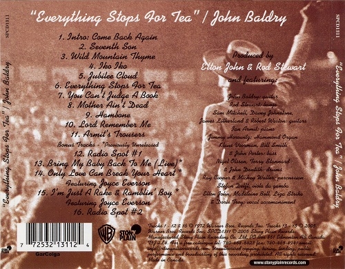 John Baldry - Everything Stops For Tea (Expanded Edition) (1972/2005)