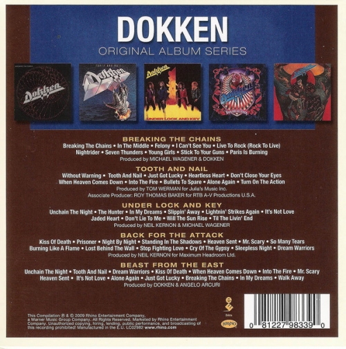 Dokken - Original Album Series (2009)