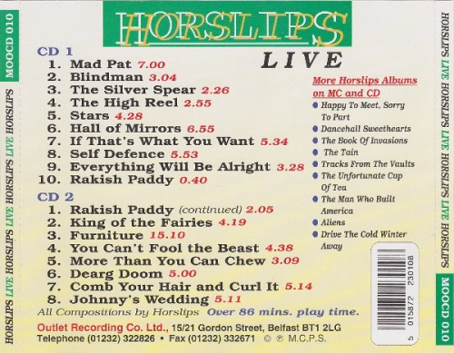 Horslips - Horslips Live (Reissue) (1976/1989)