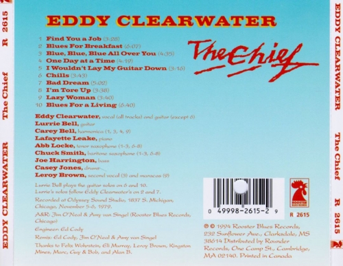 Eddy Clearwater - The Chief (Reissue) (1980/1994)