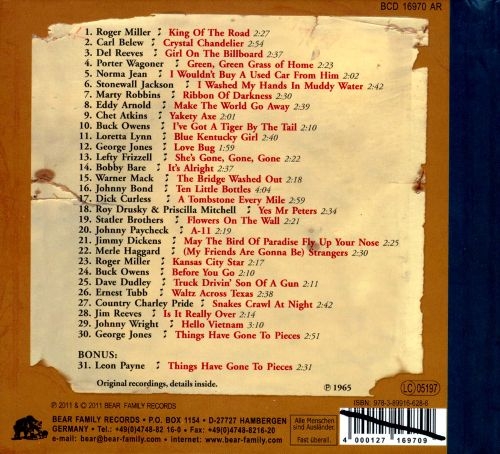 VA - Dim Lights, Thick Smoke & Hillbilly Music: Country & Western Hit Parade 1965 (2011)