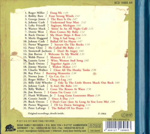 VA - Dim Lights Thick Smoke & Hillbilly Music: Country & Western Hit Parade  1964 (2011)