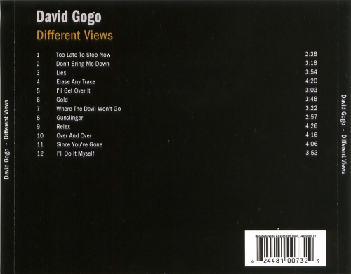 David Gogo - Different Views (2009) 320/Lossless